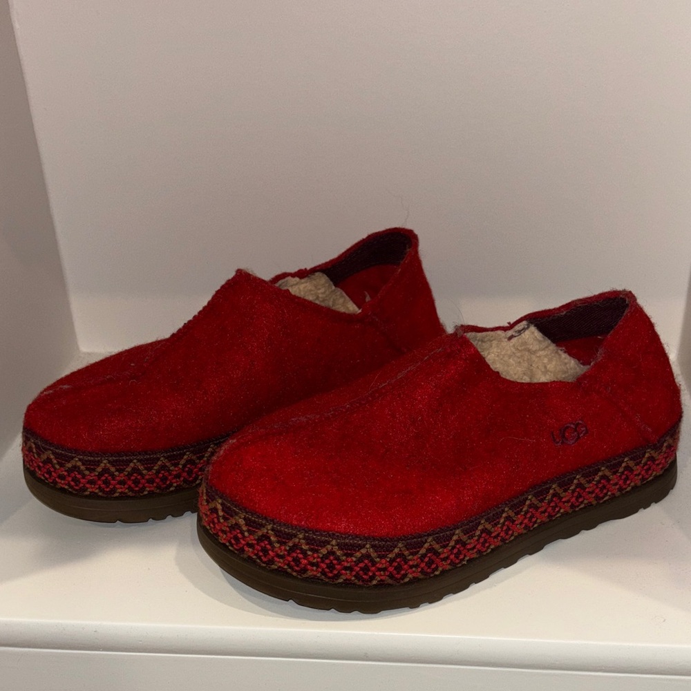 UGG womens Red Slippers